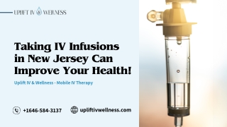 Experience Tailored IV Therapy Solutions in New Jersey!