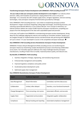 Unlock Your Company’s Potential With Advanced PLM Solutions