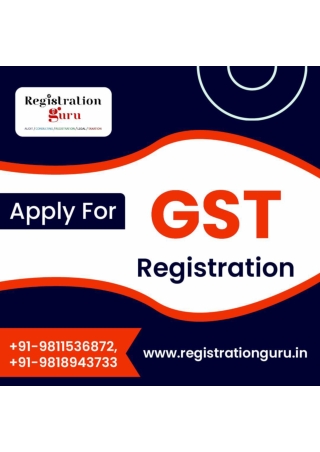 Online GST Registration in india