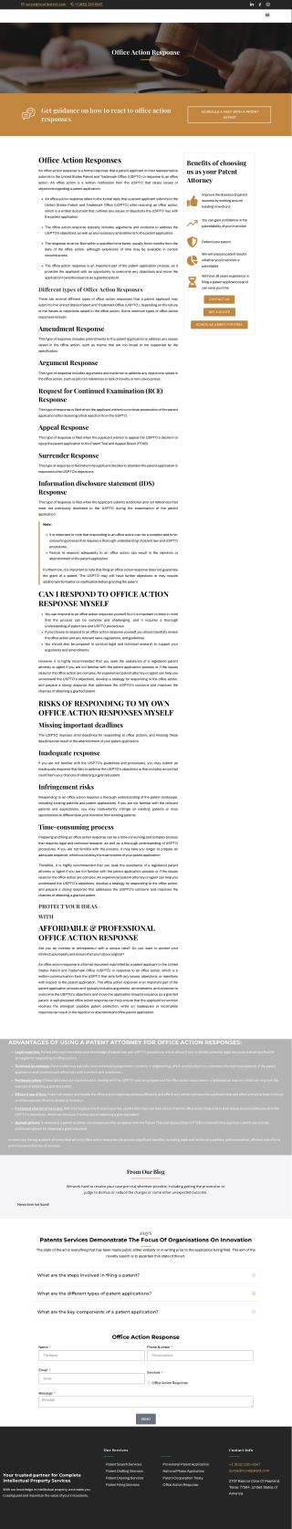 Patent Attorney in Washington, D.C.