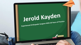 Jerold Kayden - Experienced Orthopedic Surgeon - Boston, MA