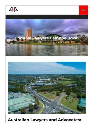 Criminal lawyers campbelltown