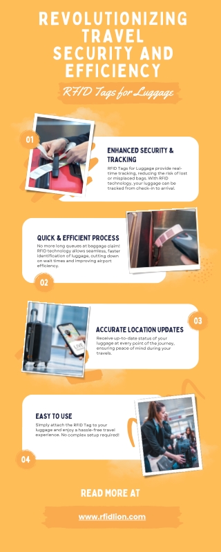 Enhance Your Travel with RFID Tags for Luggage Boost Security and Efficiency