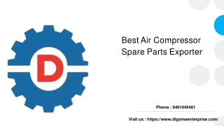 best Air Compressor Spare Parts Exporter
