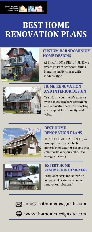 Custom Home Renovation Plans for Stunning Results | THAT HOME DESIGN SITE