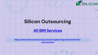 4D BIM Modeling Services