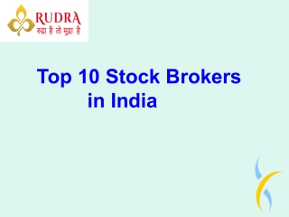 Top 10 Stock Brokers in India: Choose the Best for Your Investments