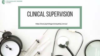Clinical Supervision