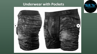 Underwear with Pockets