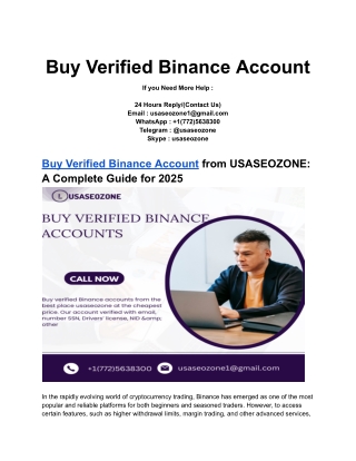 Buy Verified Binance Account (3)