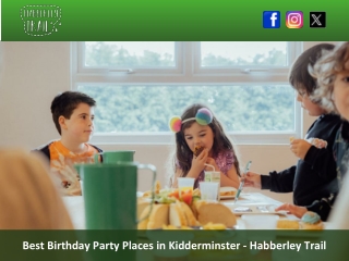 Best Birthday Party Places in Kidderminster - Habberley Trail