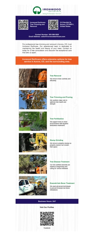 Ironwood Earthcare Tree Trimming and Removal