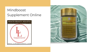 Mindboost Supplement Online
