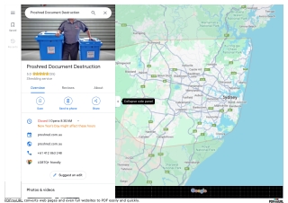 Paper Shredding Service Sydney