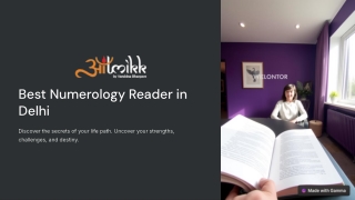 Best Numerology Reader in Delhi: Unlock the Power of Numbers to Transform