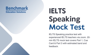 Master Your IELTS Speaking Skills with Engaging Online Mock Tests