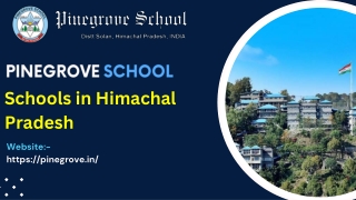 Schools in Himachal Pradesh