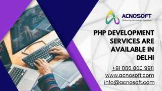 PHP development Services in Delhi