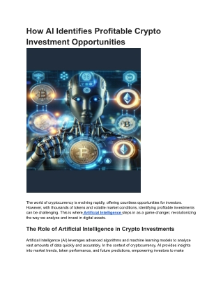 How AI Identifies Profitable Crypto Investment Opportunities (1)