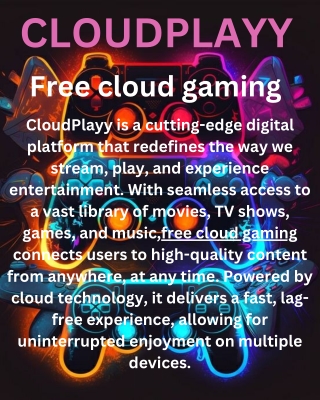 "Game Like Never Before with Cloudplayy"