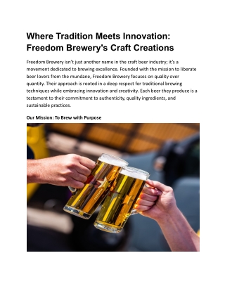 Freedom Brewery (1)