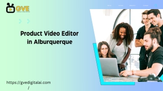 Product Video Editor in Alburquerque