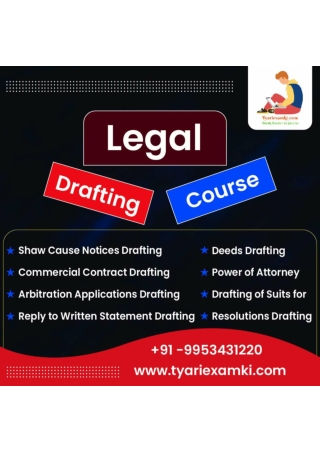 legal drafting certification course