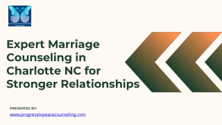 Expert Marriage Counseling in Charlotte NC for Stronger Relationships