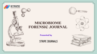 Microbiome Forensic Journal