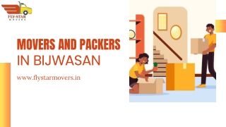 Movers and Packers in Bijwasan