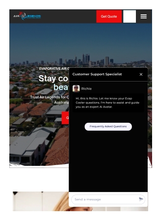 Evaporative Air Con Service Pearsall WA