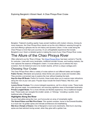 _Chao Phraya River Cruise (1)