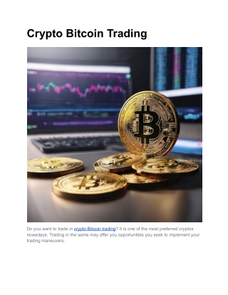 Crypto Bitcoin Trading