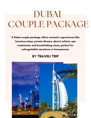 Dubai Couple Package