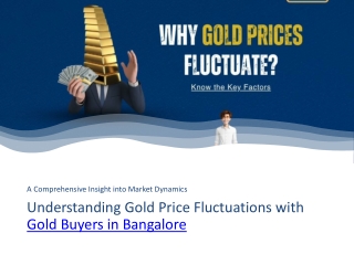 Gold Price Fluctuations Bangalore
