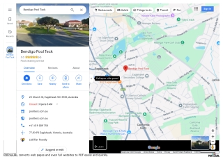 Bendigo Pool Cleaning & Maintenance Services