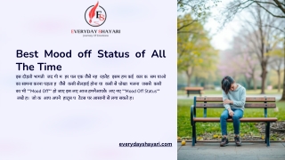 Best Mood off Status of All The Time