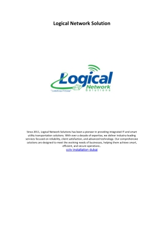 Logical Network Solution