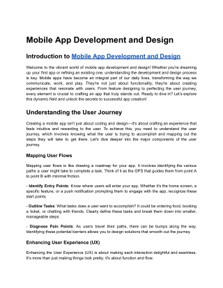 Best Mobile App Development Company in India | Website Developers India