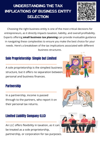 Understanding the Tax Implications of Business Entity Selection
