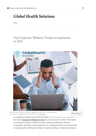 Top Corporate Wellness Trends for 2025  Global Health Solutions