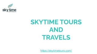 Skytime Tours and Travels