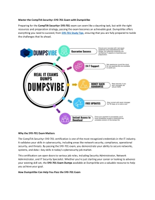Master the CompTIA Security