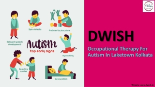 Occupational Therapy for Autism in Laketown Kolkata_PPT