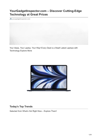 yourgadgetinspector.com-YourGadgetInspectorcom  Discover Cutting-Edge Technology at Great Prices (1)
