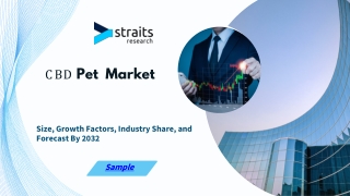 Global CBD Pet Market Surge: Key Trends and Insights to 2032