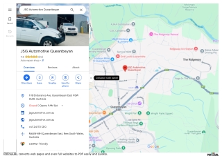 JSG Automotive and Tyres Queanbeyan