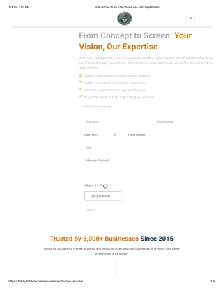 From Concept to Screen: Your Vision, Our Expertise