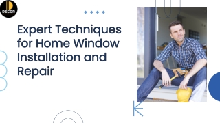 Decor Shower Door and Glass: Your Trusted Home Window Specialists