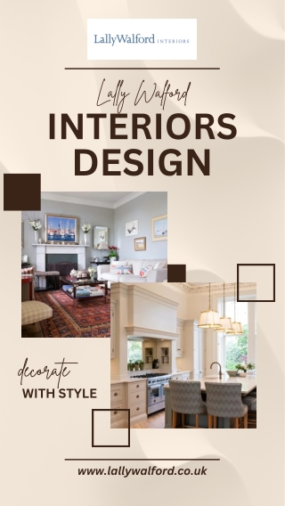 Transform Your Space with Lally Walford Interiors  Edinburgh’s Premier Interior Design Service